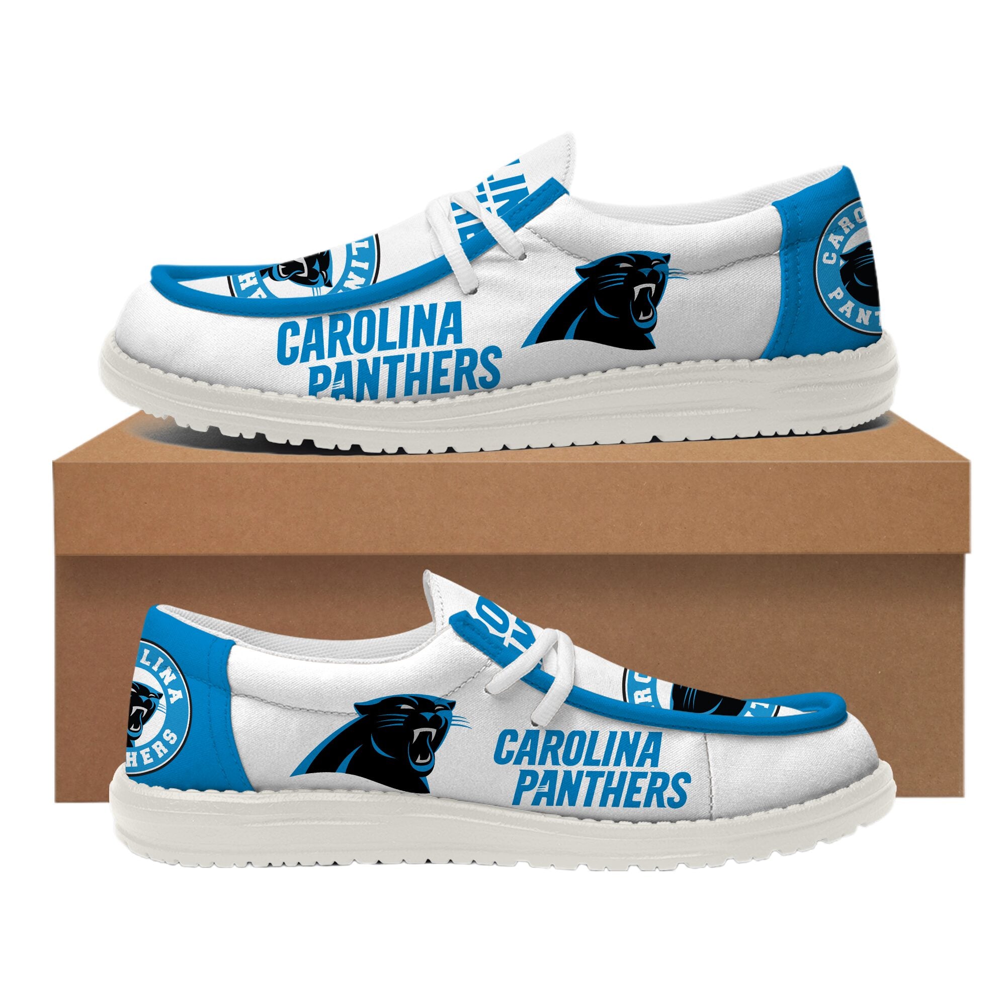 Carolina Panthers Lace Up Loafers 2026
