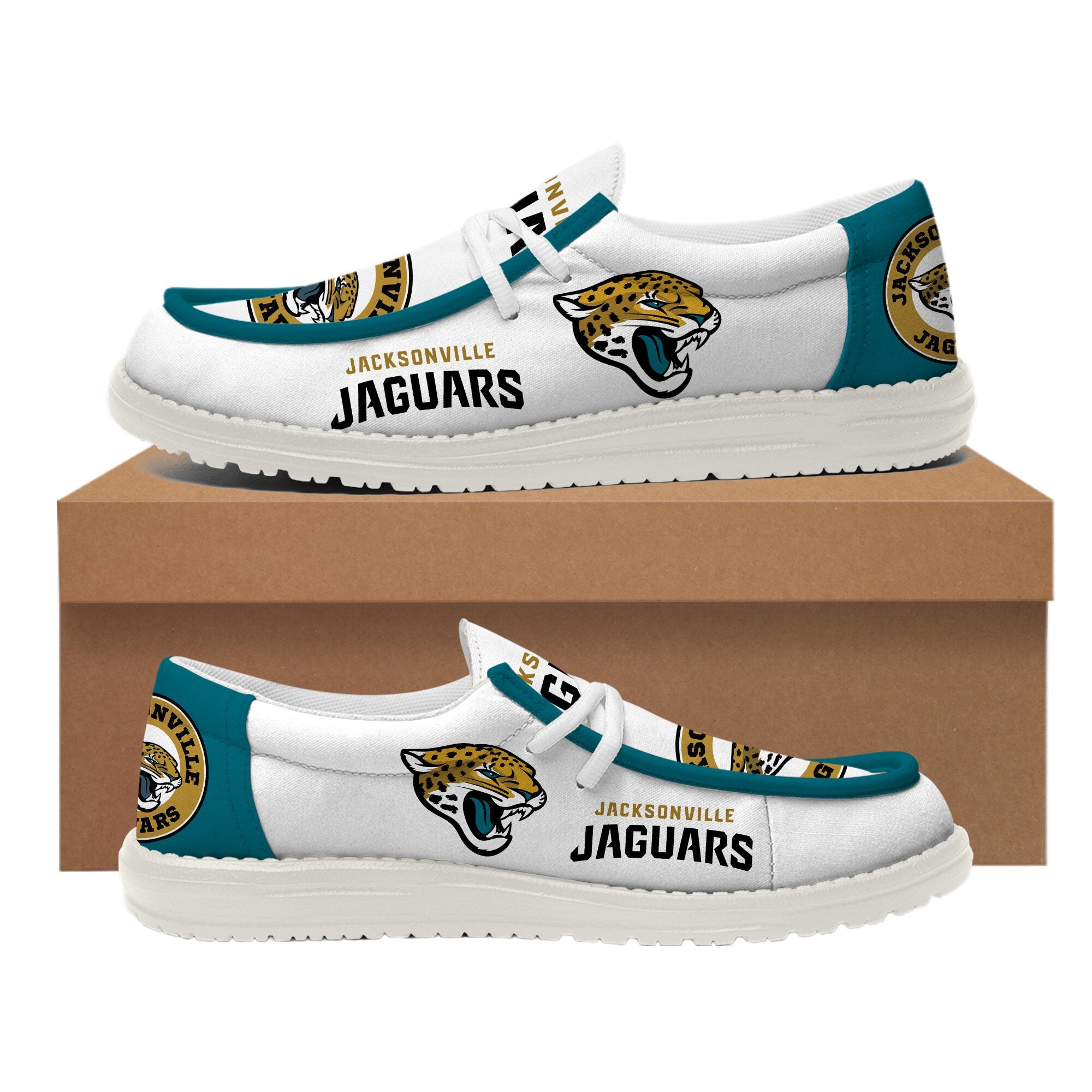 Jacksonville Jaguars Lace Up Loafers 2026