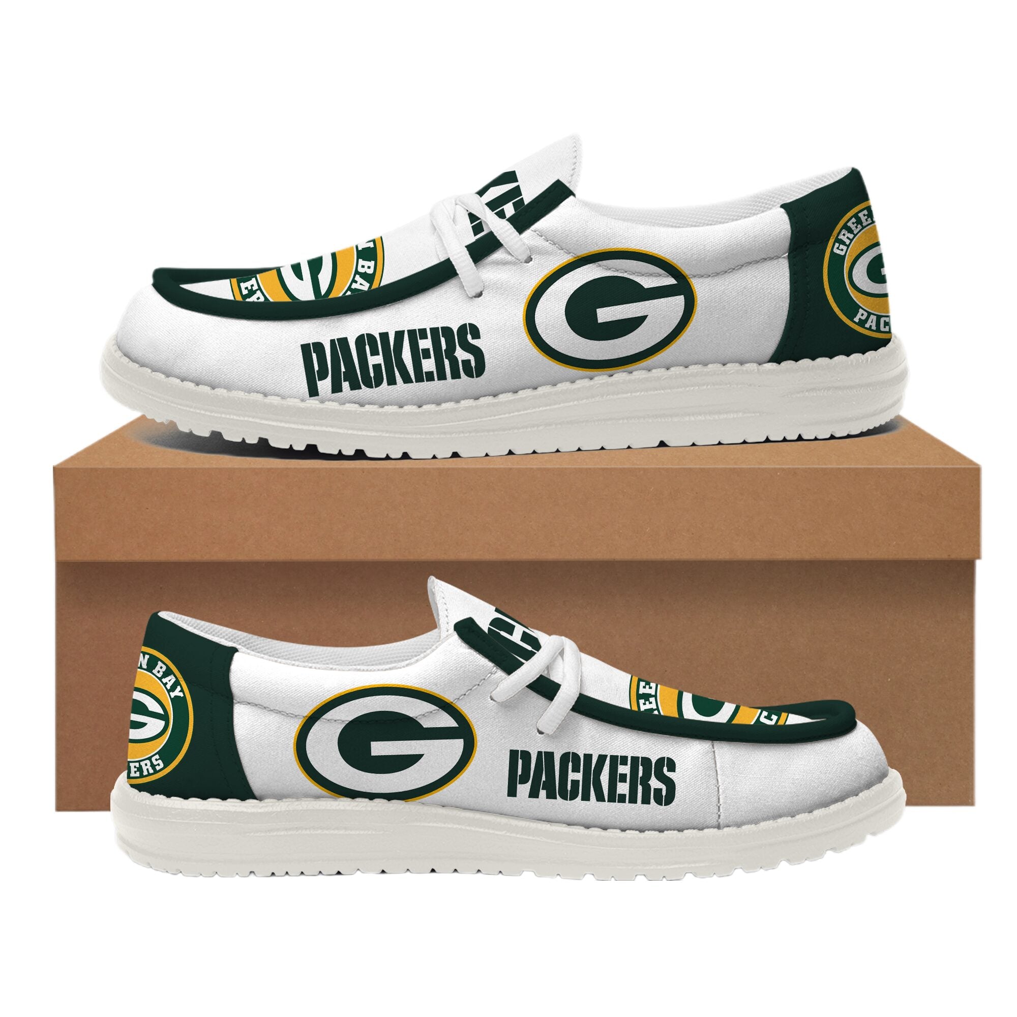 Green Bay Packers Lace Up Loafers 2026