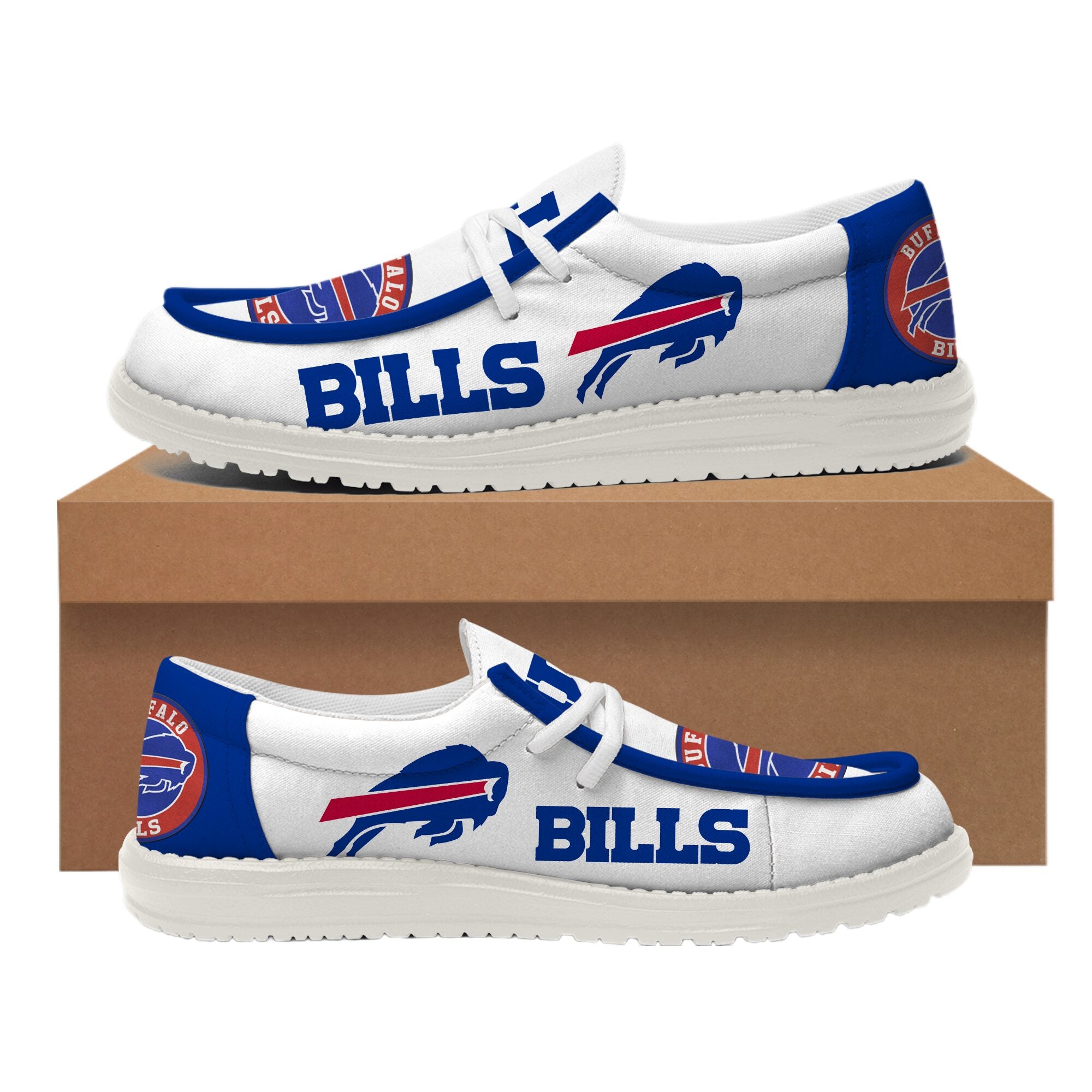 Buffalo Bills Lace Up Loafers 2026