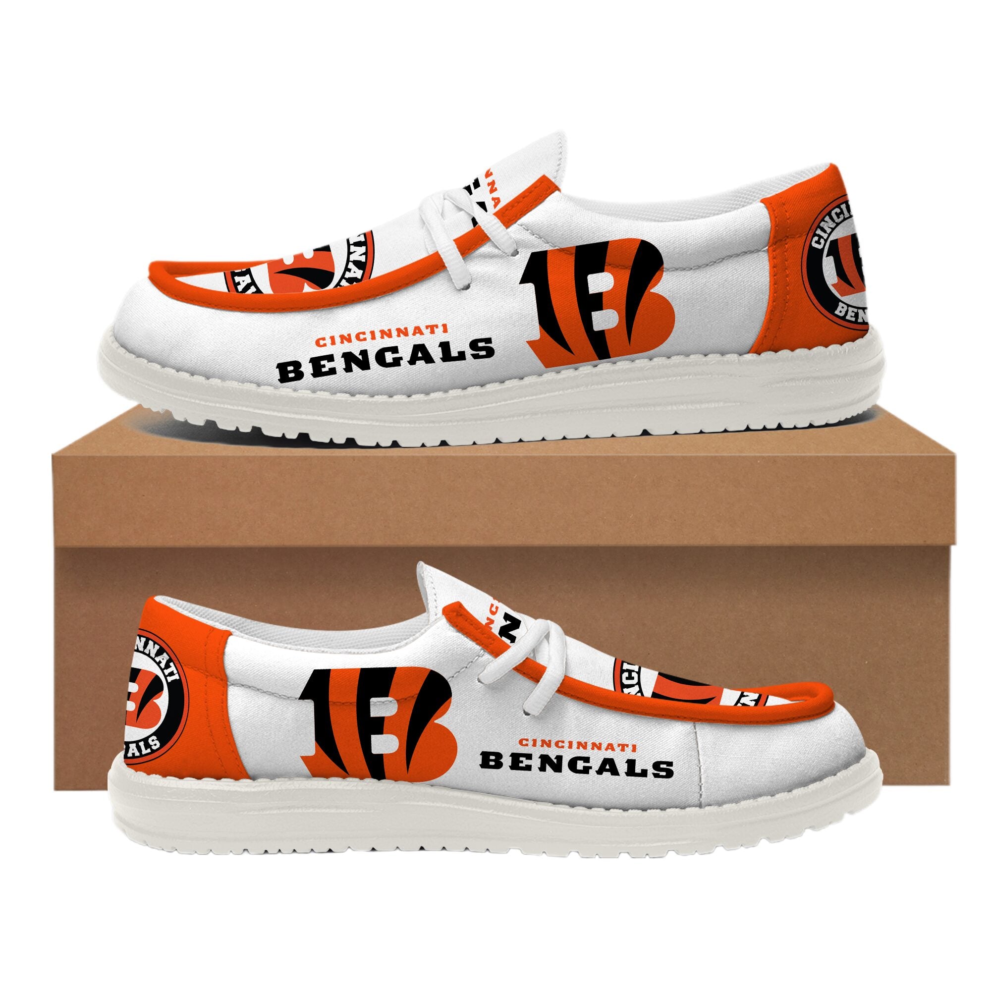 Cincinnati Bengals Lace Up Loafers 2026