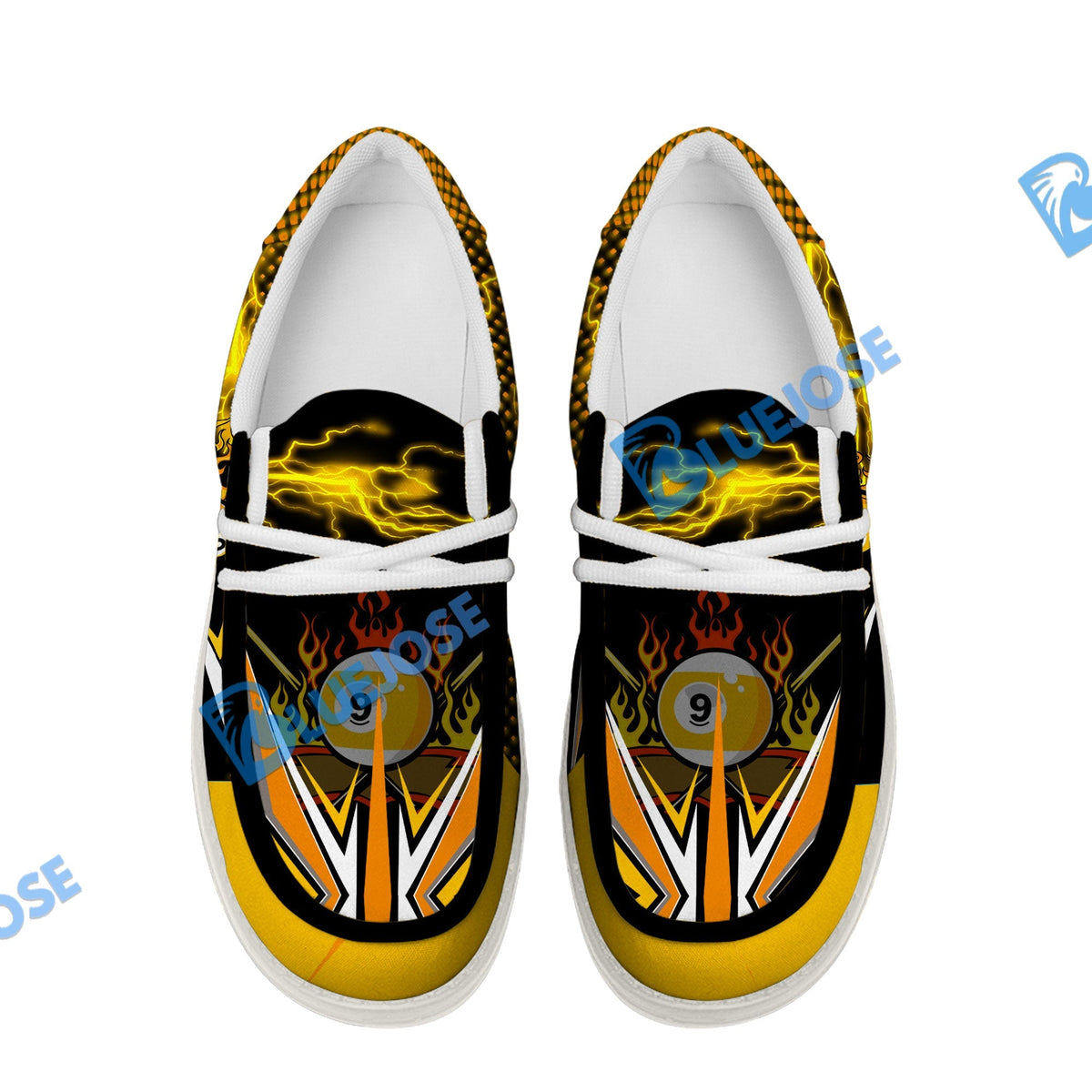 Billiards 9 Ball Lightning Lace Up Loafers 2026