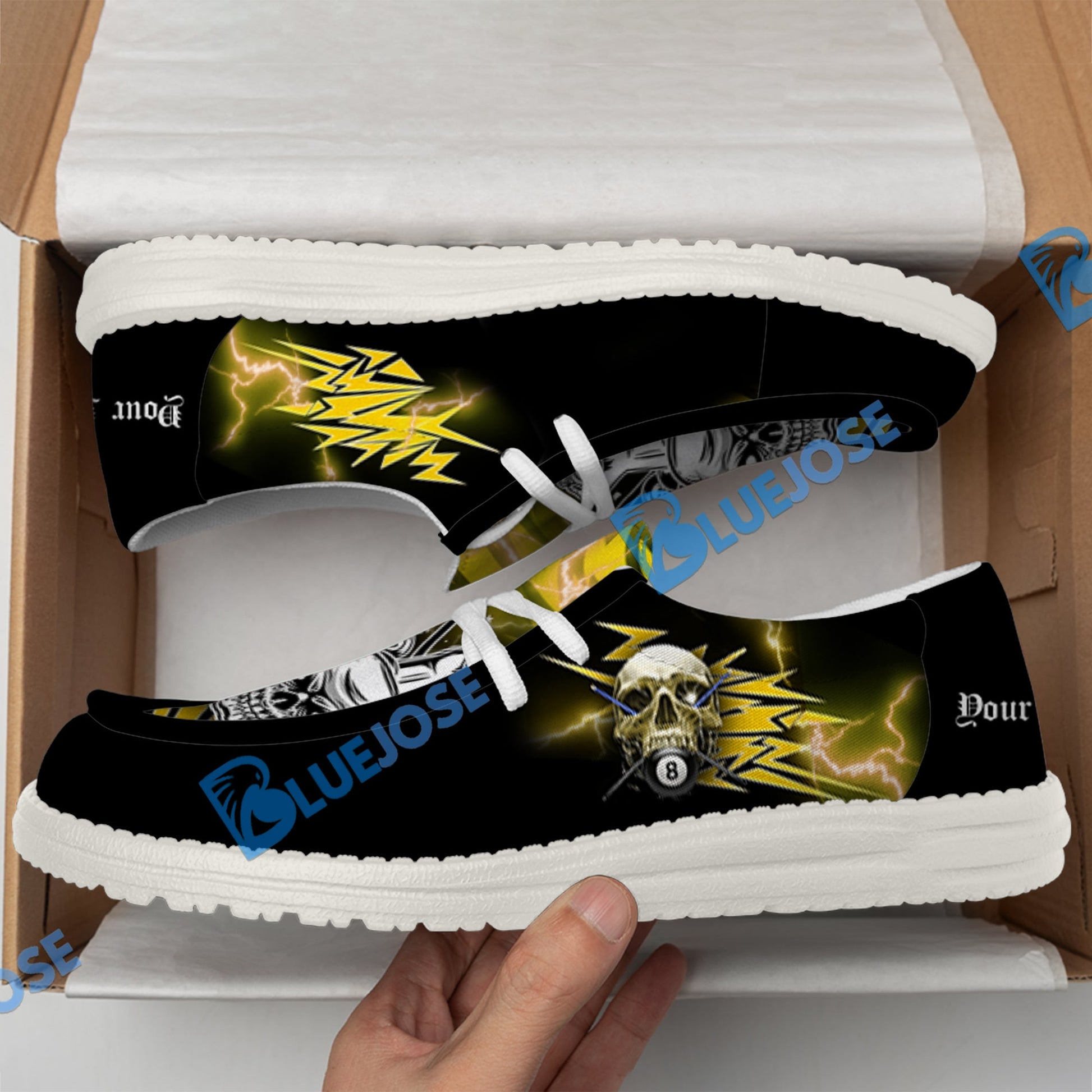 Billiards Ball 8 Deadly Thunder Lace Up Loafers 2026