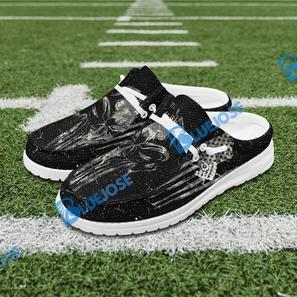 Billiards Ball 8 Camo Punisher Skin Lace Up Loafers 2026