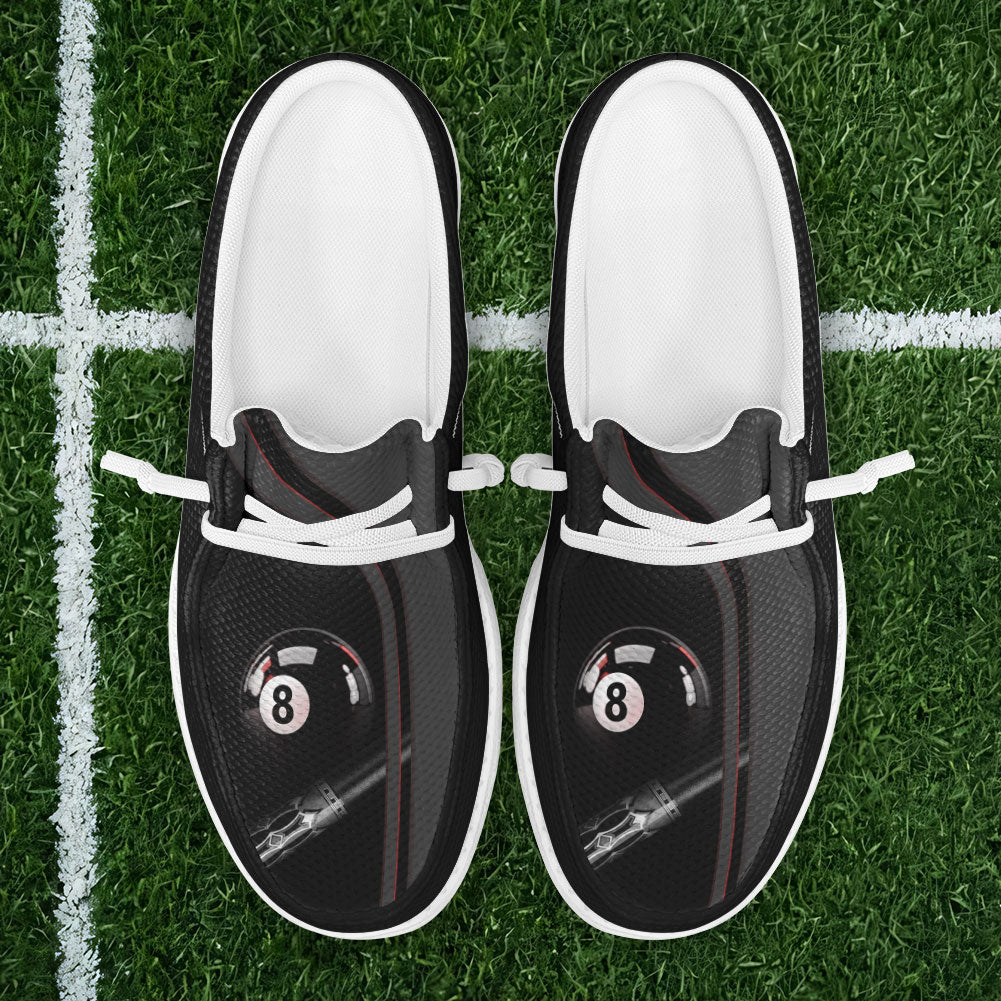 Billiards Ball 8 Deep Fantasy Lace Up Loafers 2026