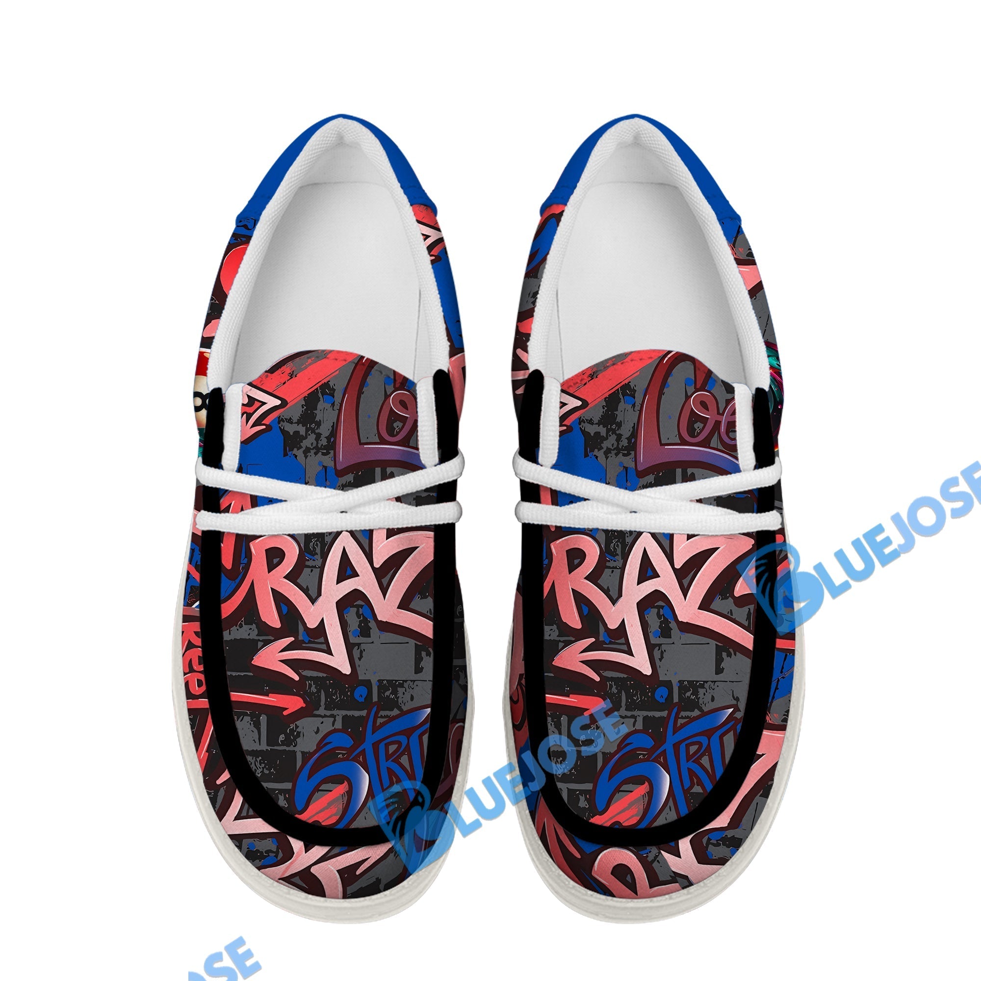 Billiards Ball 8 Graffiti Street Lace Up Loafers 2026
