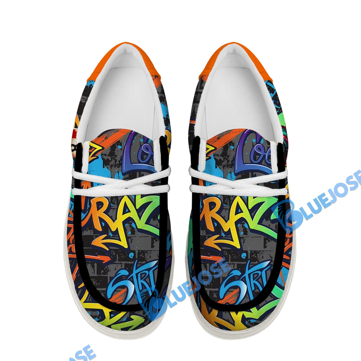Billiards Ball 8 Graffiti Street Lace Up Loafers 2026