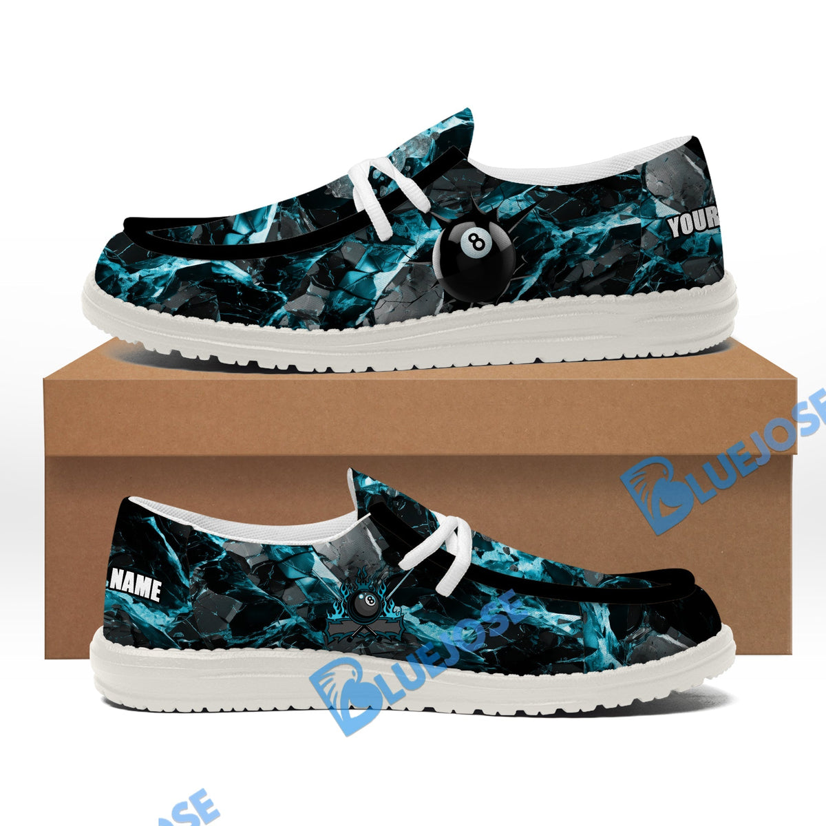 Billiards Ball 8 Lace Up Loafers 2026