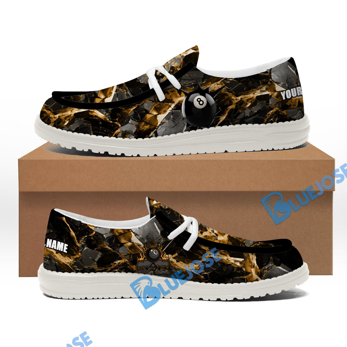 Billiards Ball 8 Lace Up Loafers 2026