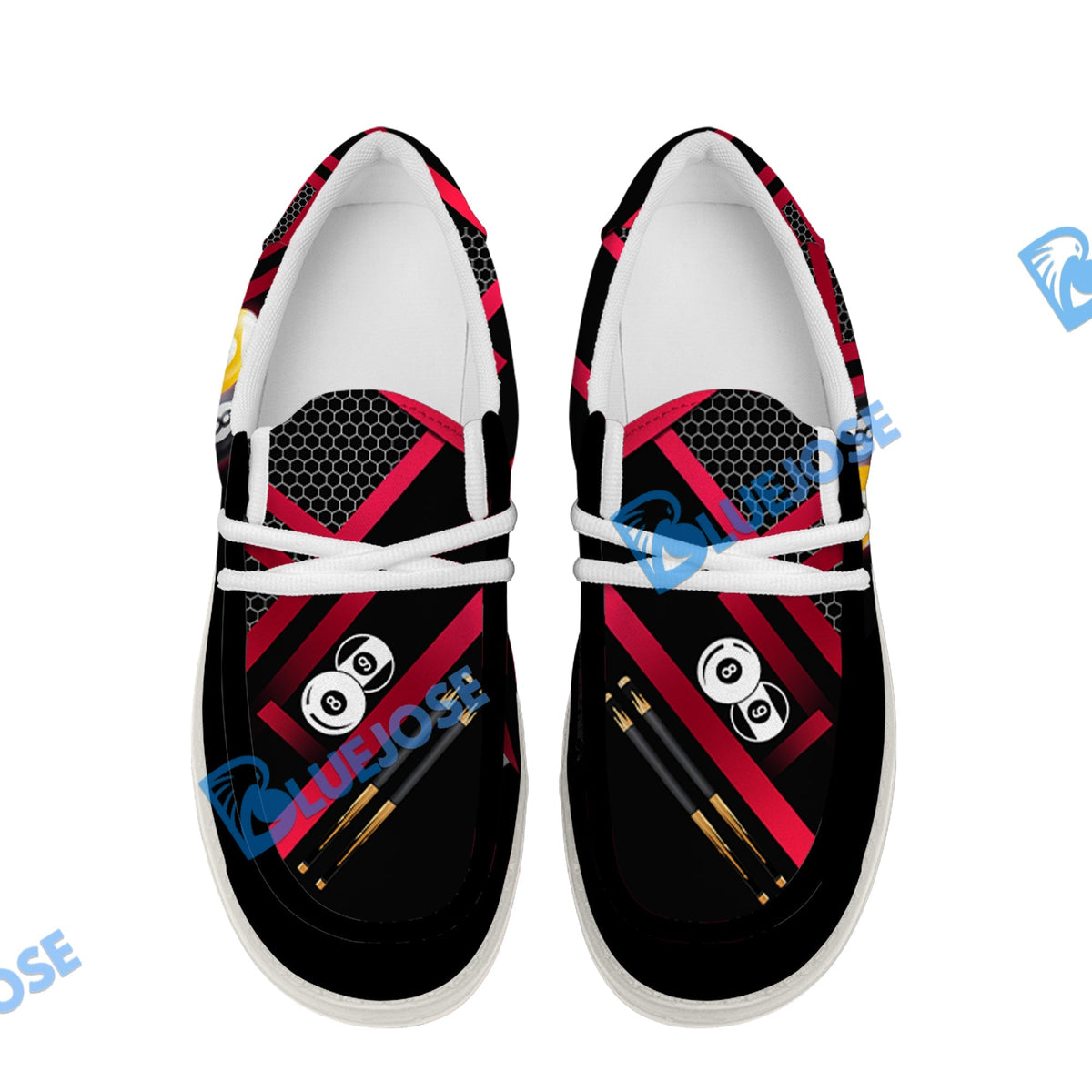 Billiards Metalic Style Lace Up Loafers 2026