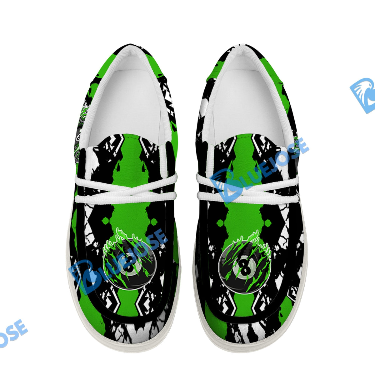 Billiards Ball 8 Cracks Of Time Lace Up Loafers 2026