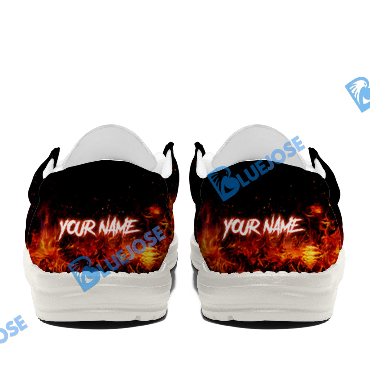 Billiard 8 Ball Eagle Fire Flame Lace Up Loafers 2026