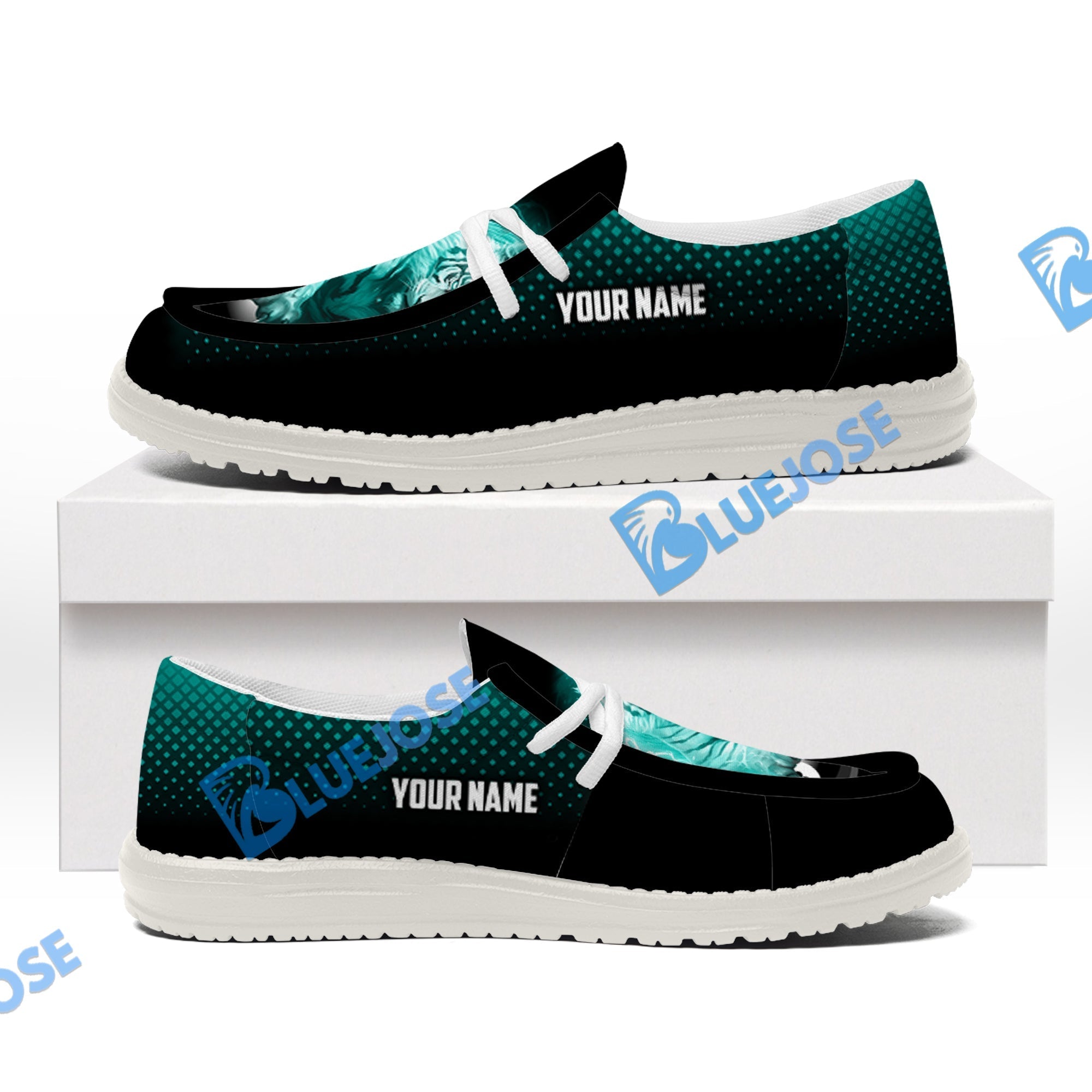 Billiards Ball 8 Thunder Tiger Lace Up Loafers 2026