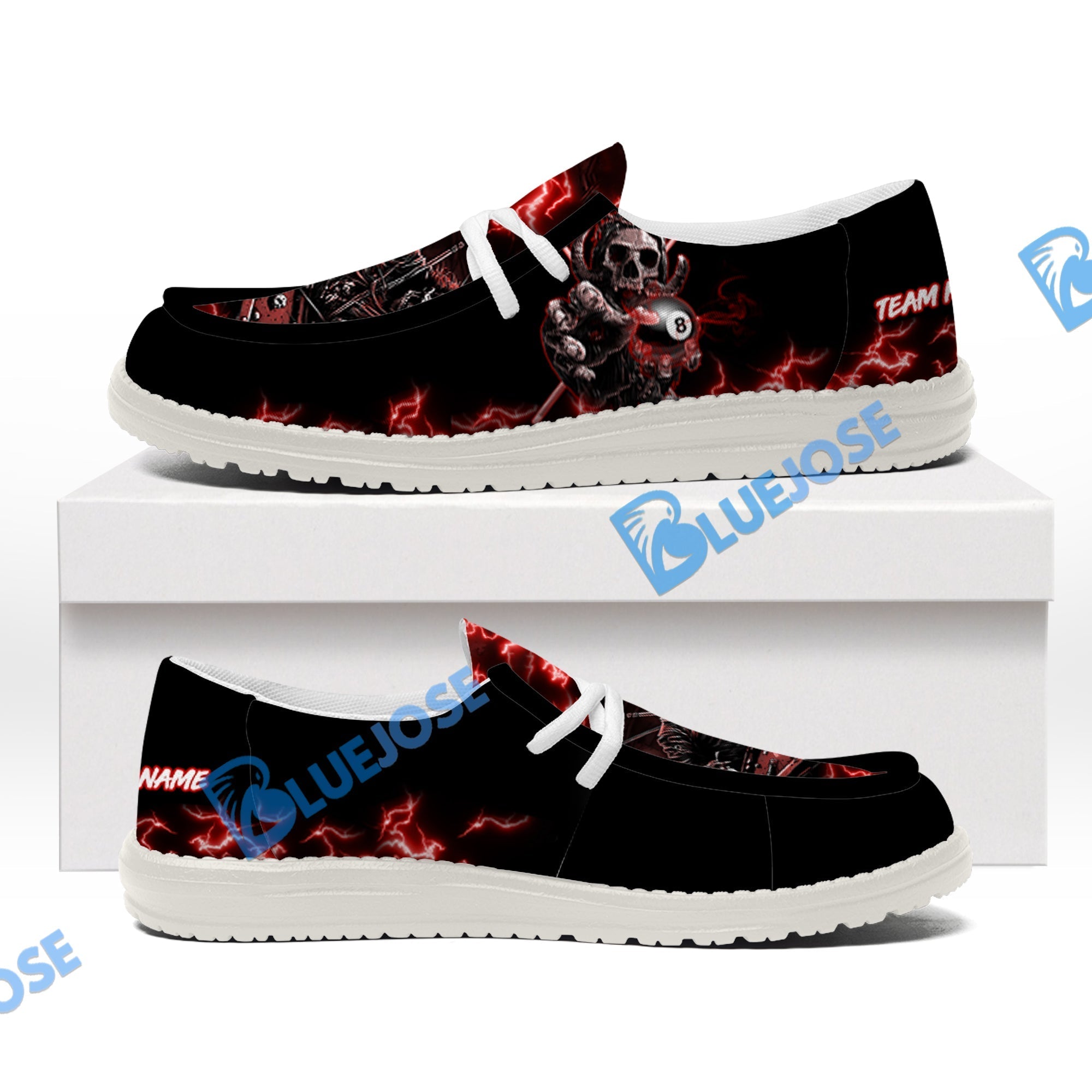 Billiards Fire Lace Up Loafers 2026