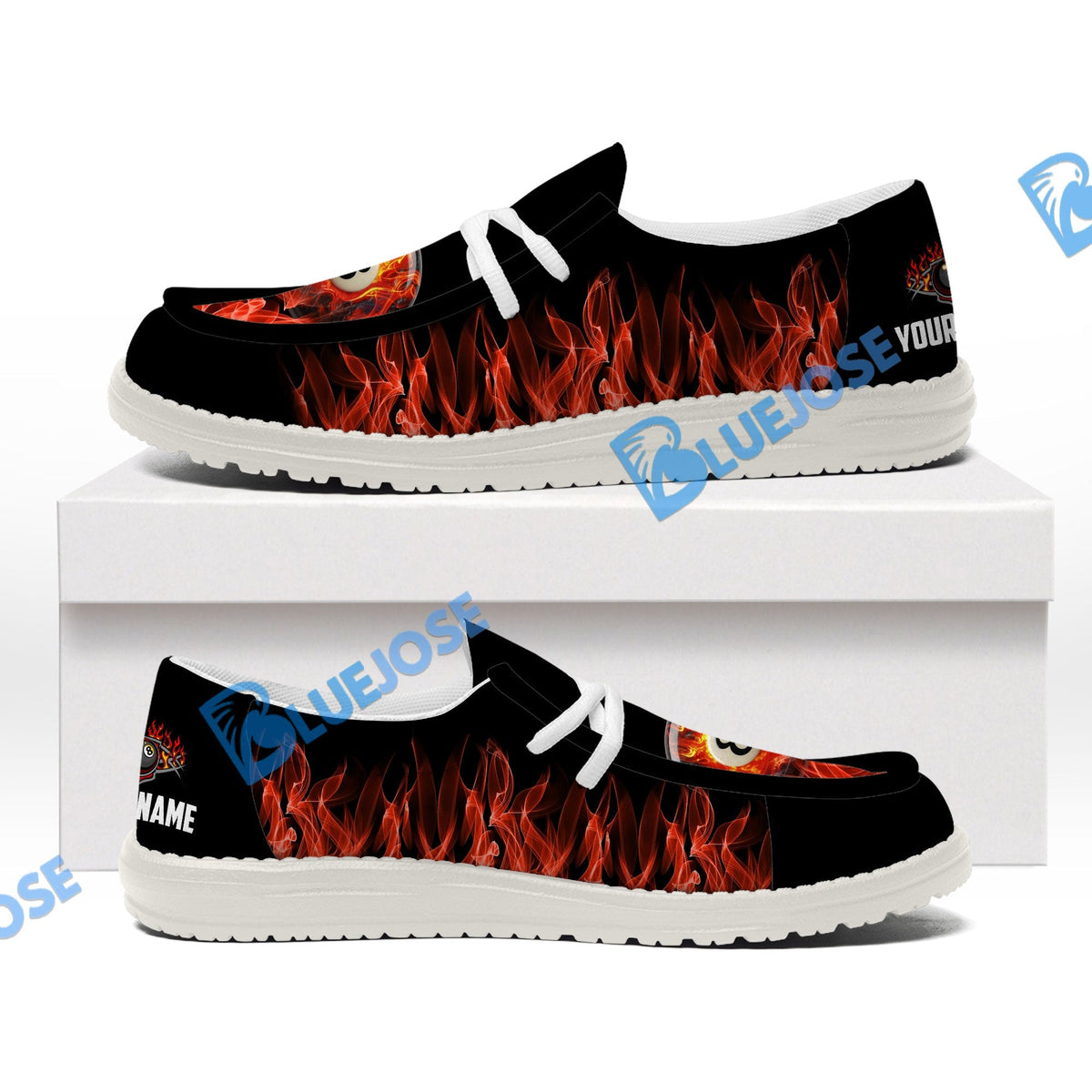 Billiards 8 Heavenly Flame Lace Up Loafers 2026