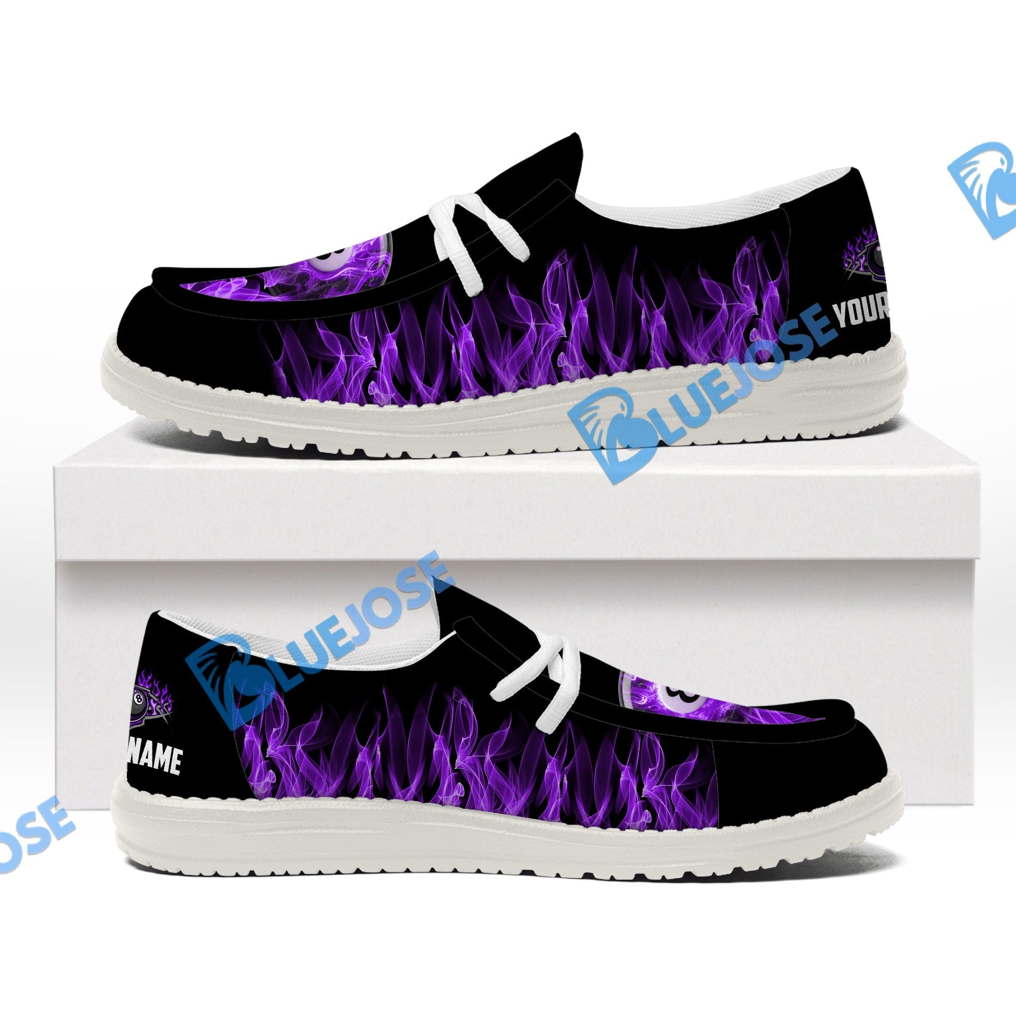 Billiards 8 Heavenly Flame Lace Up Loafers 2026