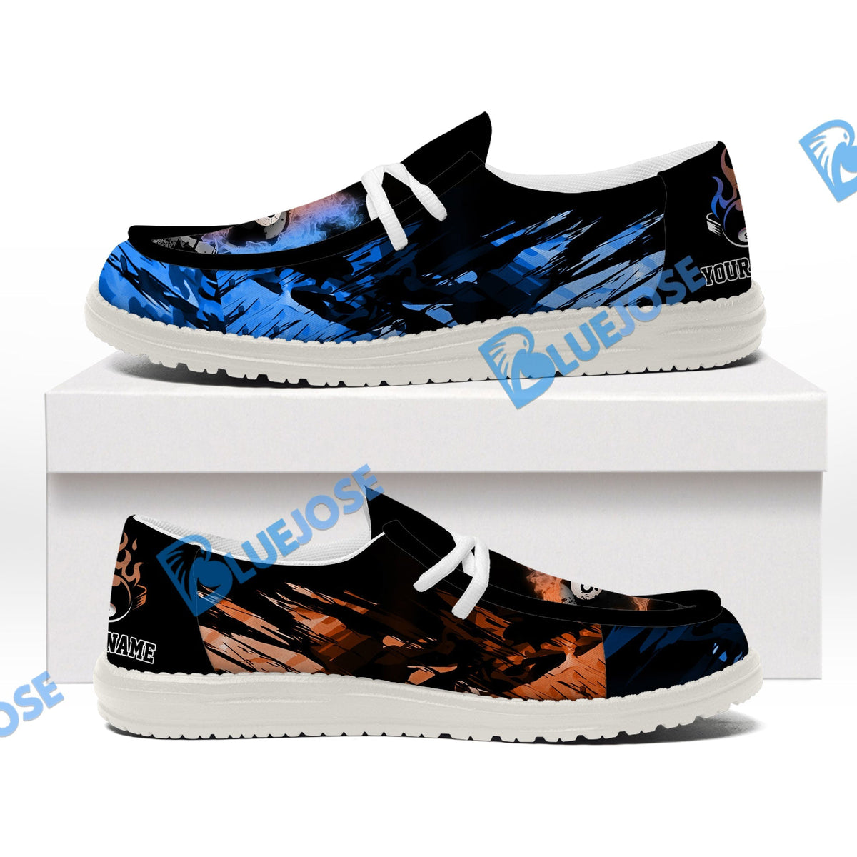 Billiards 8 Dust Flame Lace Up Loafers 2026