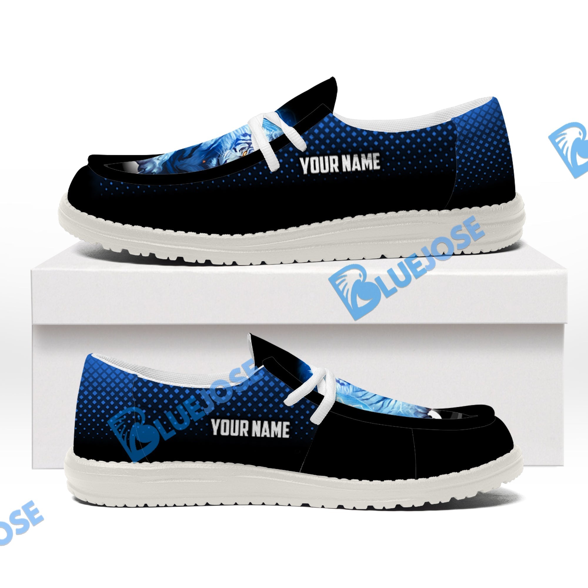 Billiards Ball 8 Thunder Tiger Lace Up Loafers 2026