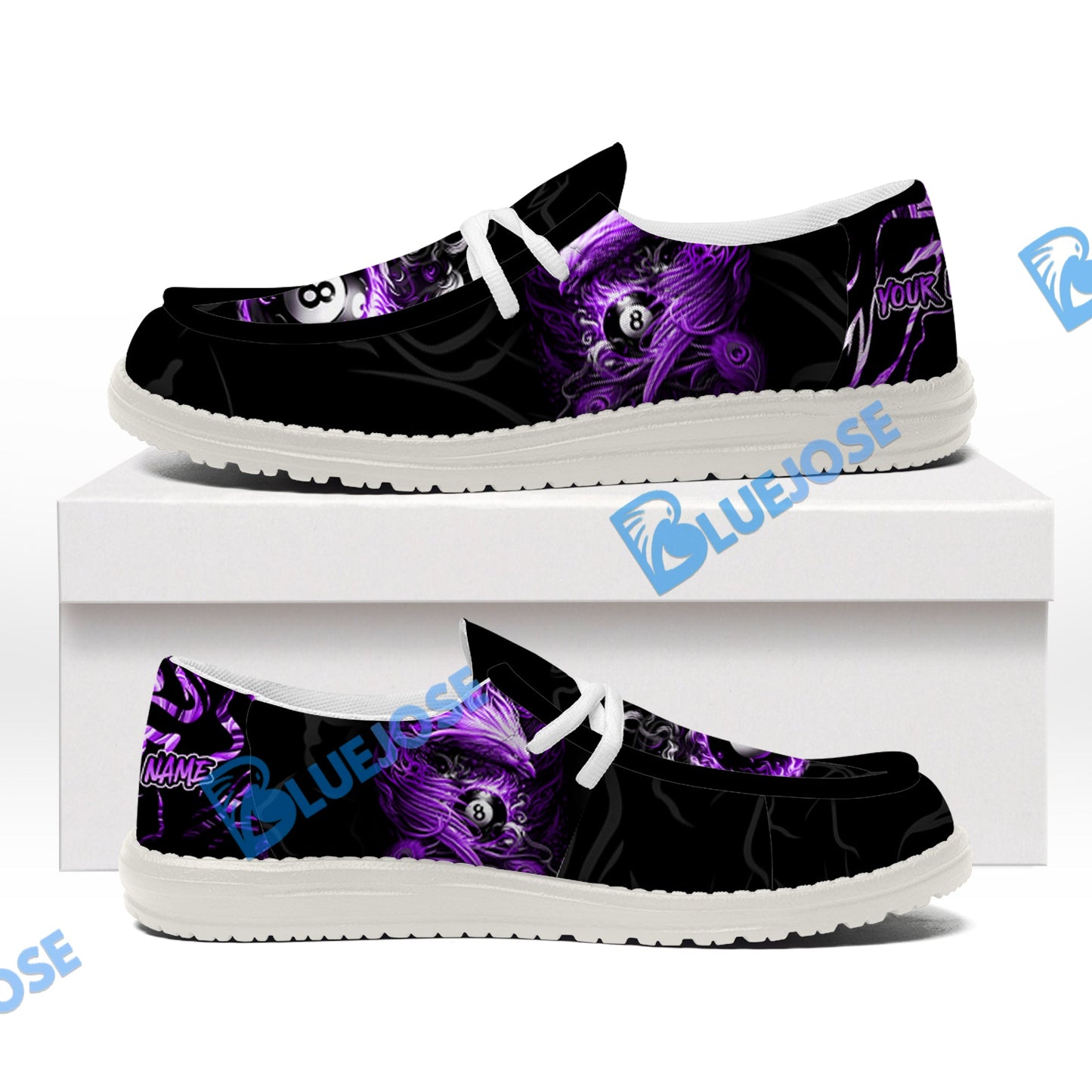Billiards Ball 8 Phoenix Arisen Lace Up Loafers 2026