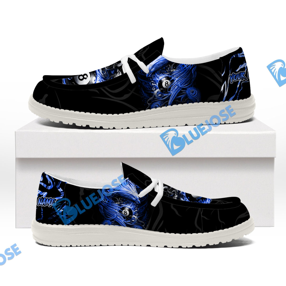 Billiards Ball 8 Phoenix Arisen Lace Up Loafers 2026