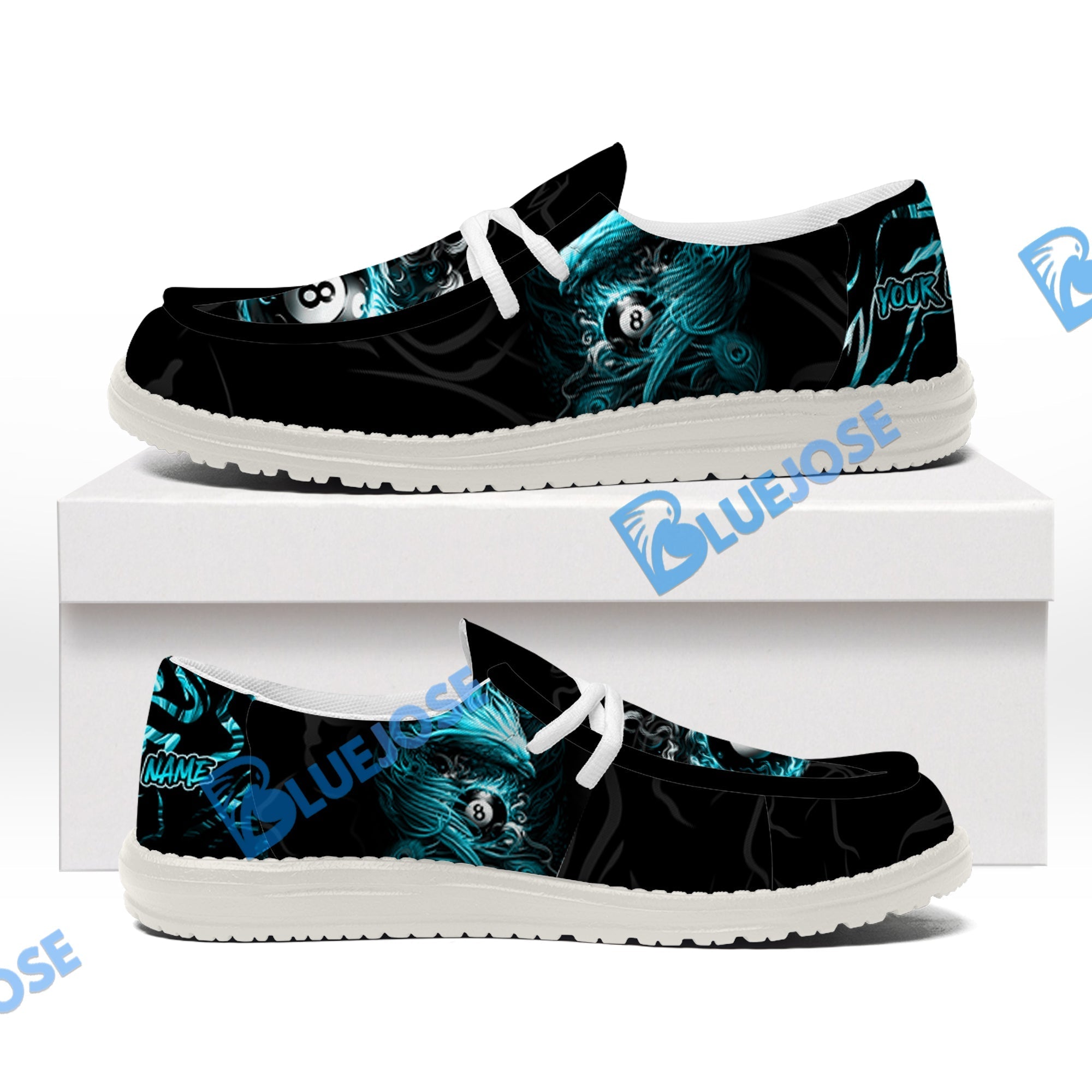 Billiards Ball 8 Phoenix Arisen Lace Up Loafers 2026