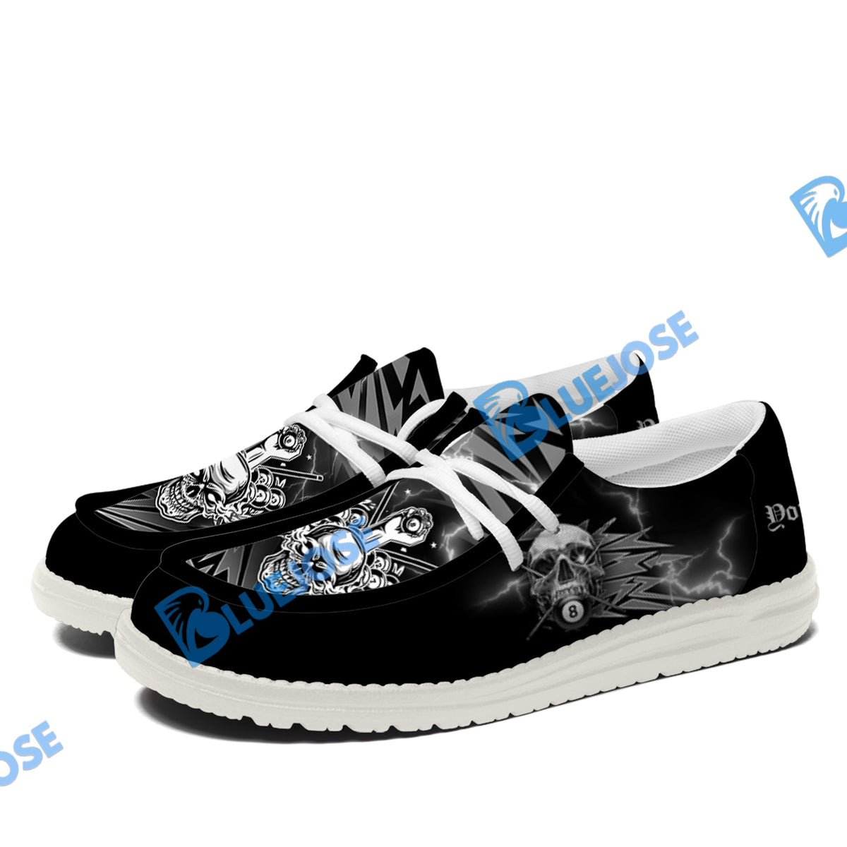 Billiards Ball 8 Deadly Thunder Lace Up Loafers 2026