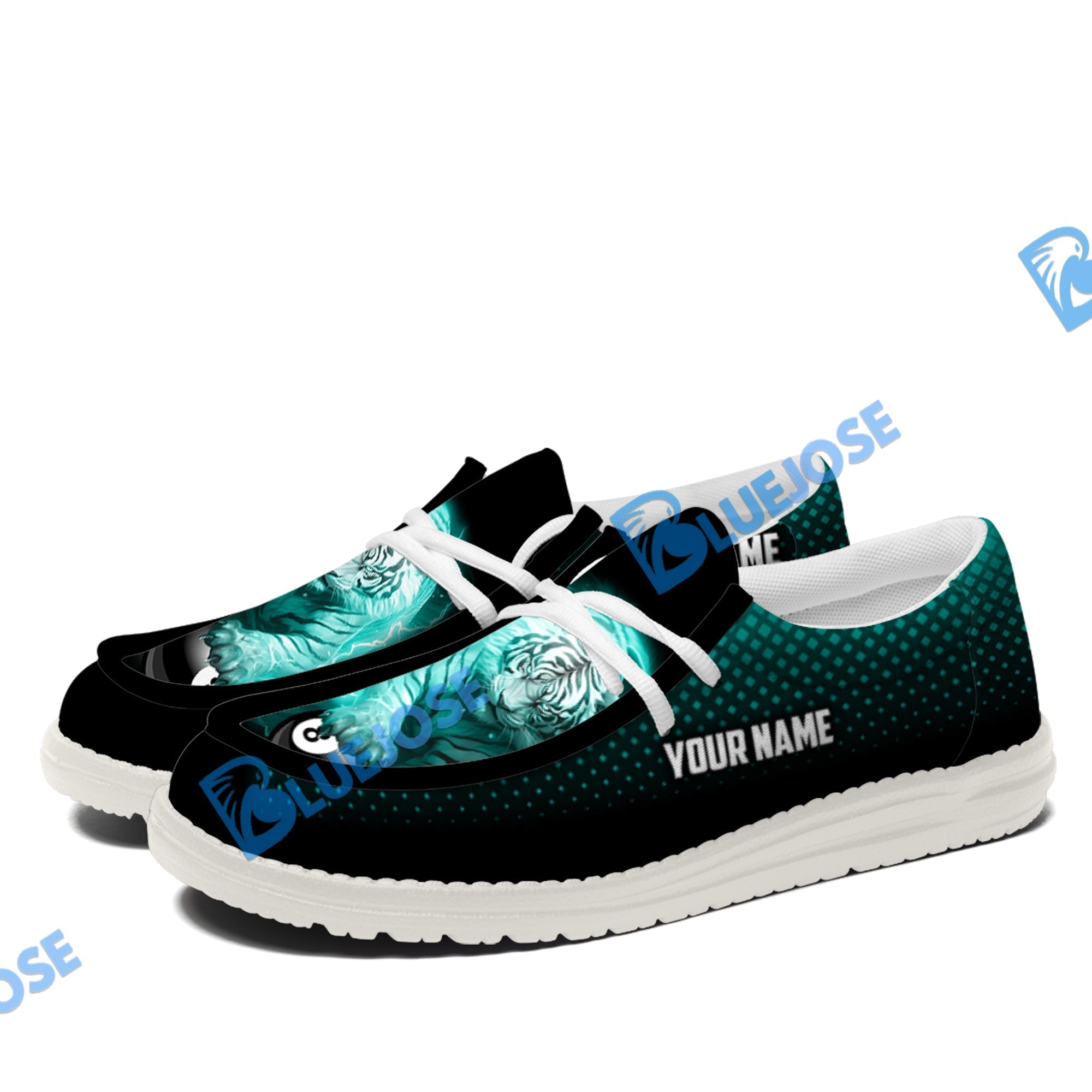 Billiards Ball 8 Thunder Tiger Lace Up Loafers 2026