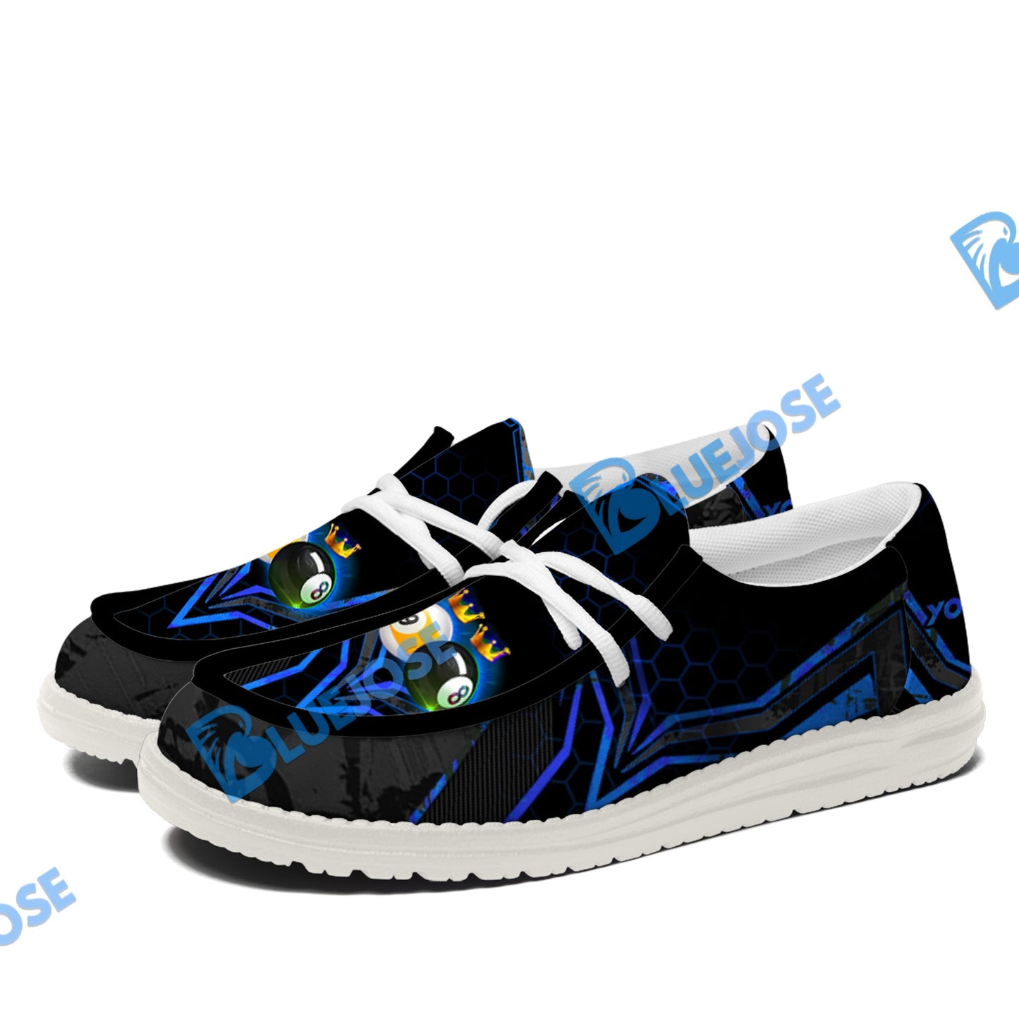 Billiards King 8 Ball & 9 Ball Lace Up Loafers 2026