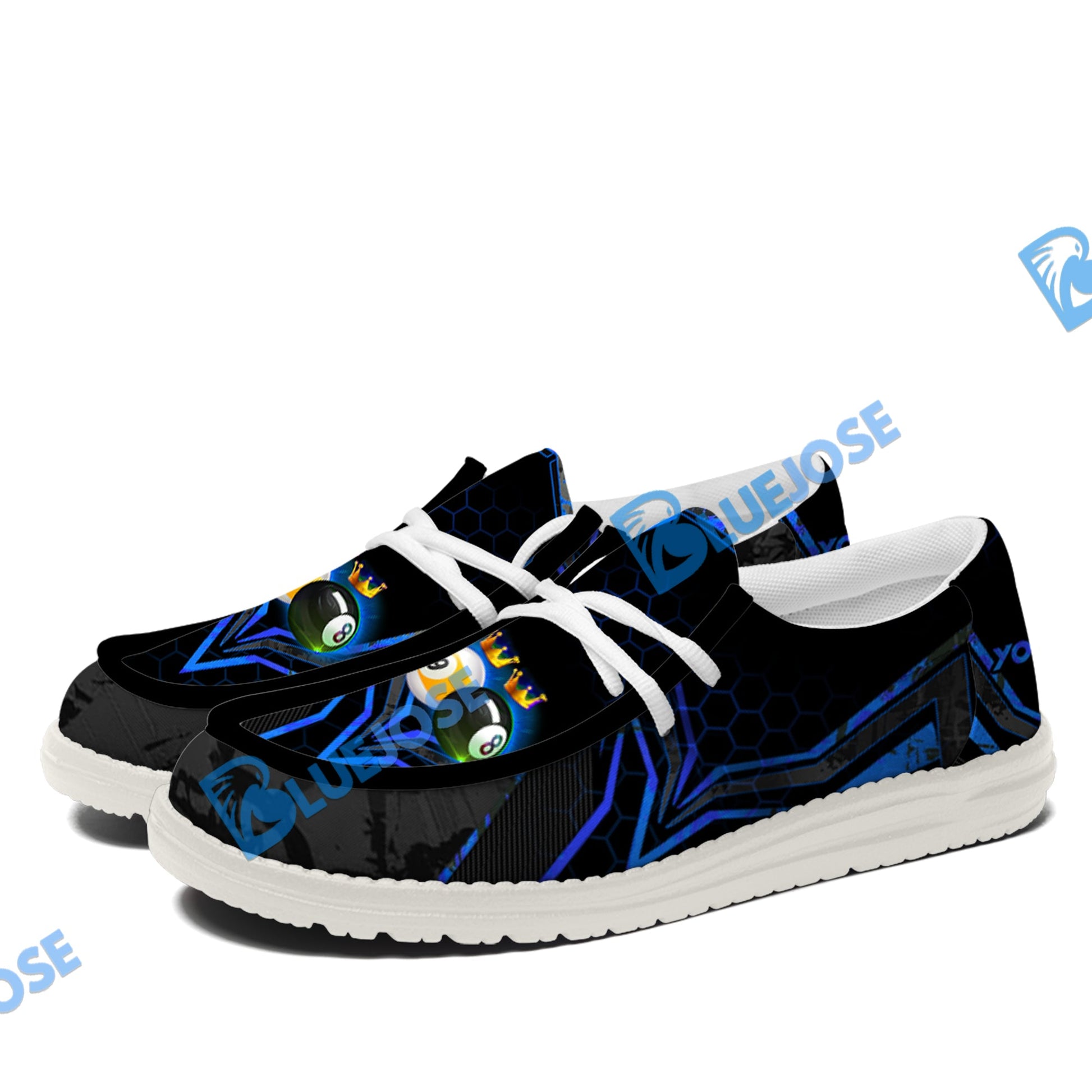 Billiards King 8 Ball & 9 Ball Lace Up Loafers 2026