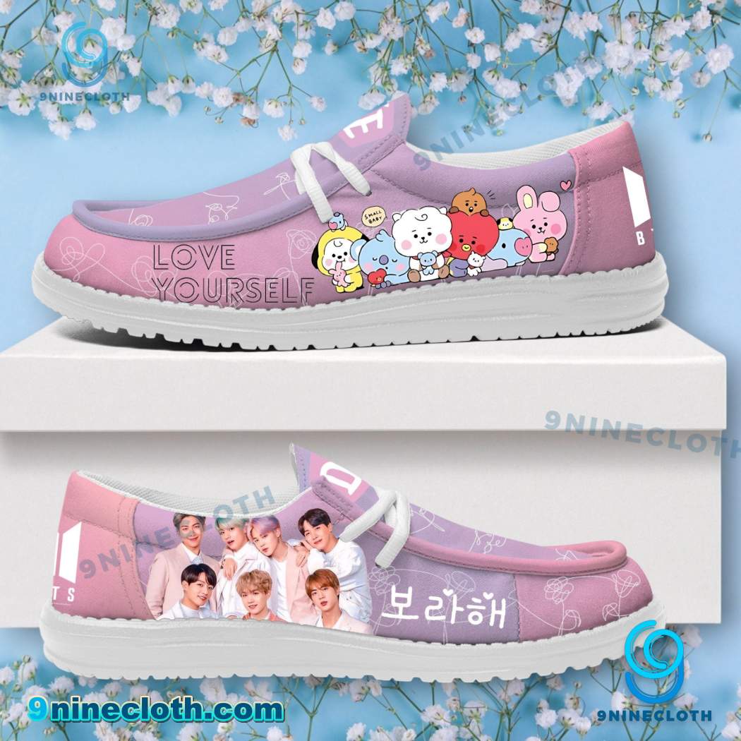 BTS Love Yourself Lace Up Loafers 2026