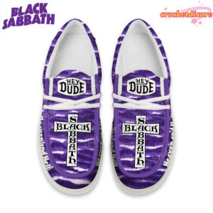 Black Sabbath Lace Up Loafers 2026