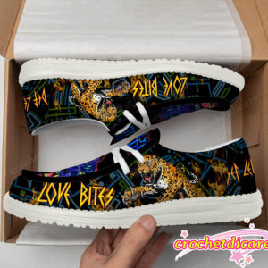 Def Leppard Lace Up Loafers 2026