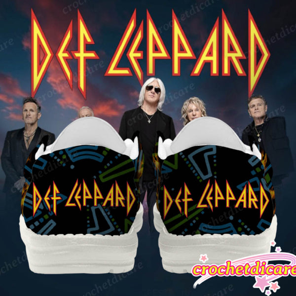Def Leppard Lace Up Loafers 2026