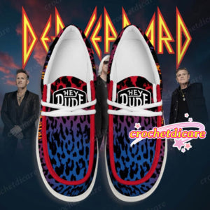 Def Leppard Lace Up Loafers 2026