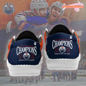Edmonton Oilers Lace Up Loafers 2026