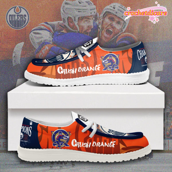 Edmonton Oilers Lace Up Loafers 2026