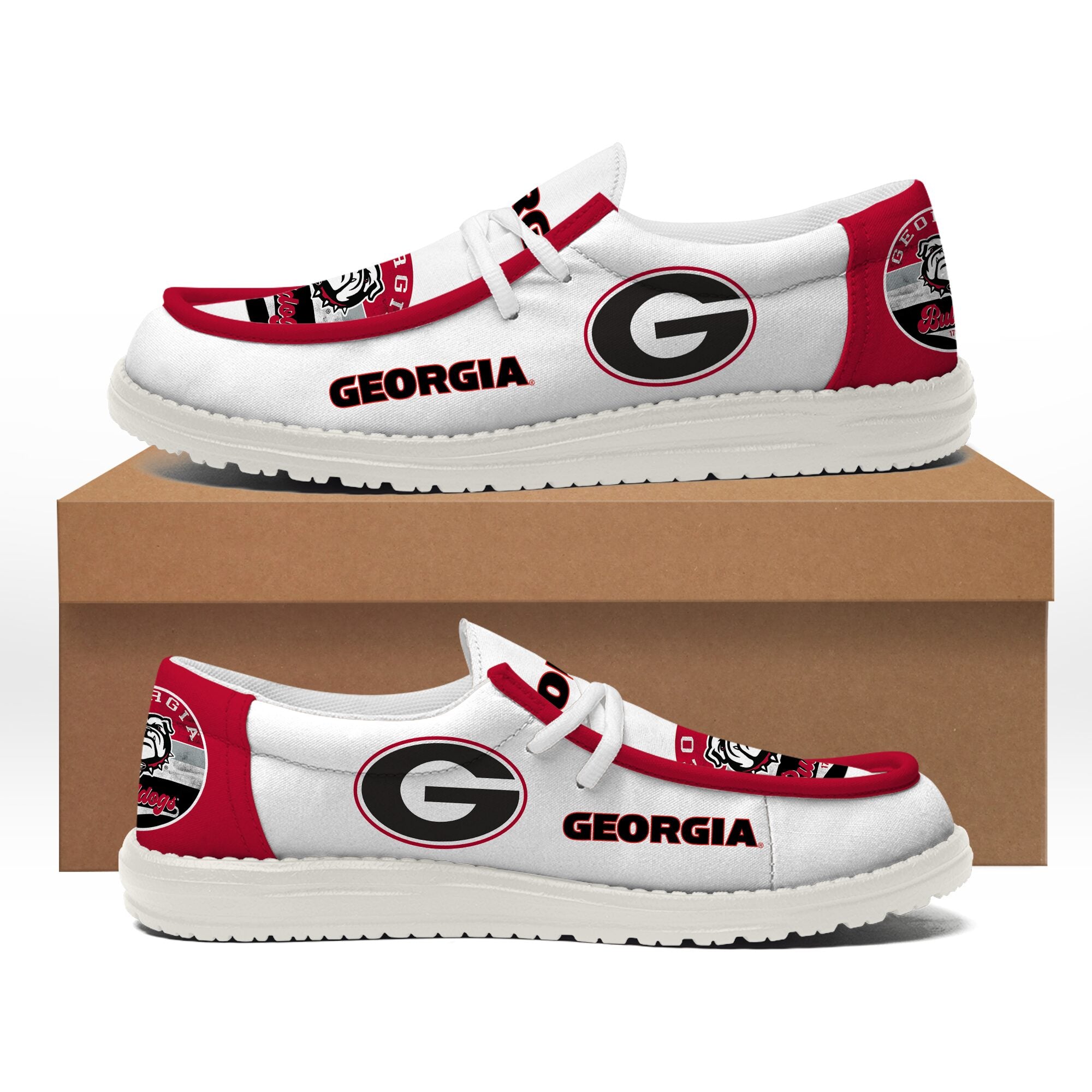Georgia Bulldogs Lace Up Loafers 2026