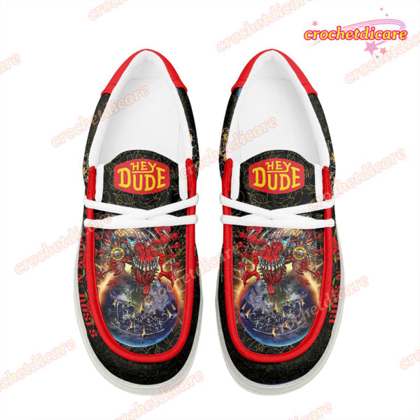 Guns N' Roses Lace Up Loafers 2026