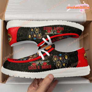 Guns N' Roses Lace Up Loafers 2026