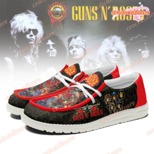 Guns N' Roses Lace Up Loafers 2026