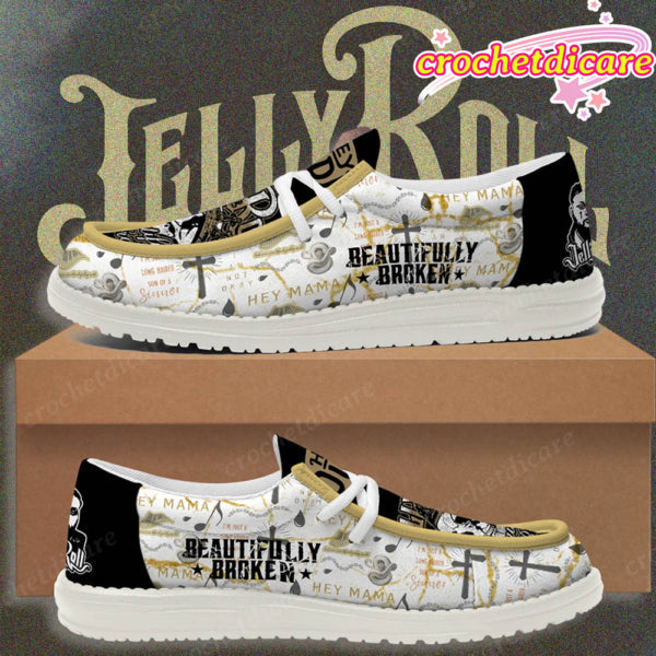 Jelly Roll Lace Up Loafers 2026
