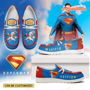 Krypto Superman Lace Up Loafers 2026