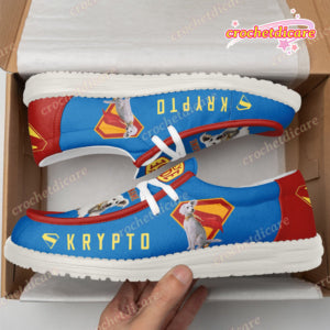 Krypto Superman Lace Up Loafers 2026