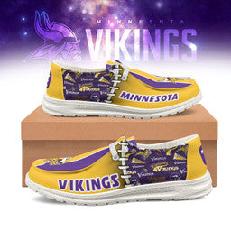 Minnesota Vikings Lace Up Loafers 2026