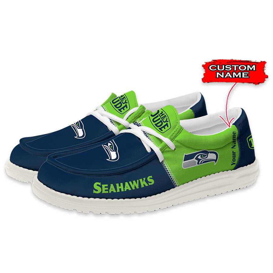 Seattle Seahawks Lace Up Loafers 2026