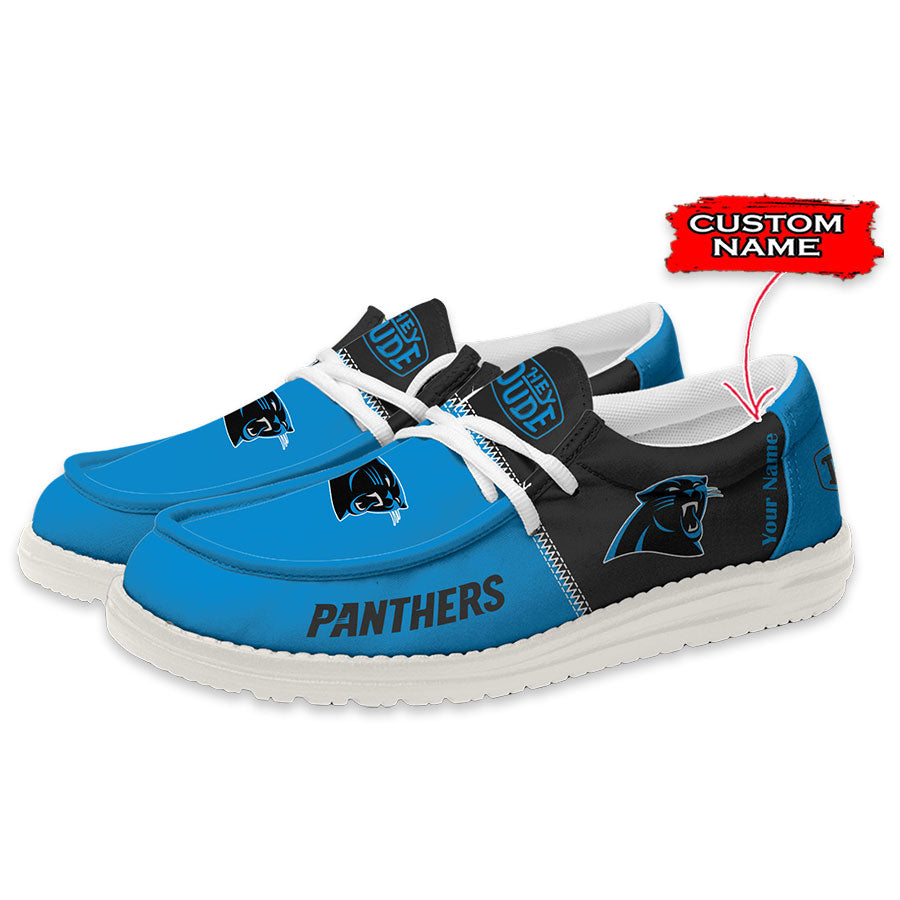Carolina Panthers Lace Up Loafers 2026