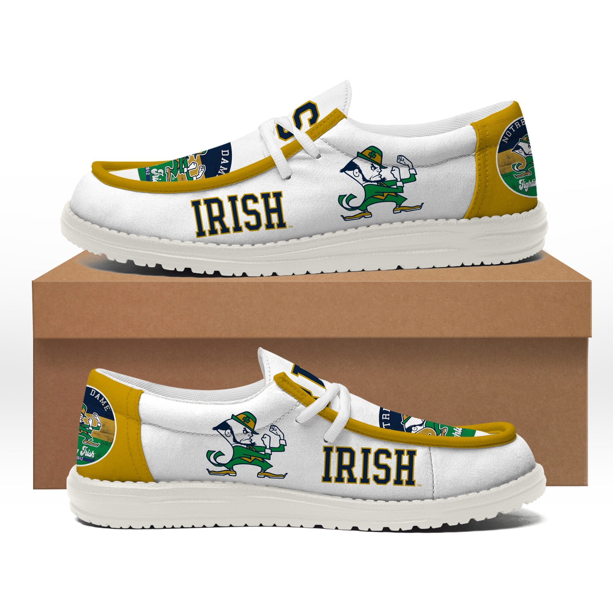Notre Dame Fighting Irish Lace Up Loafers 2026