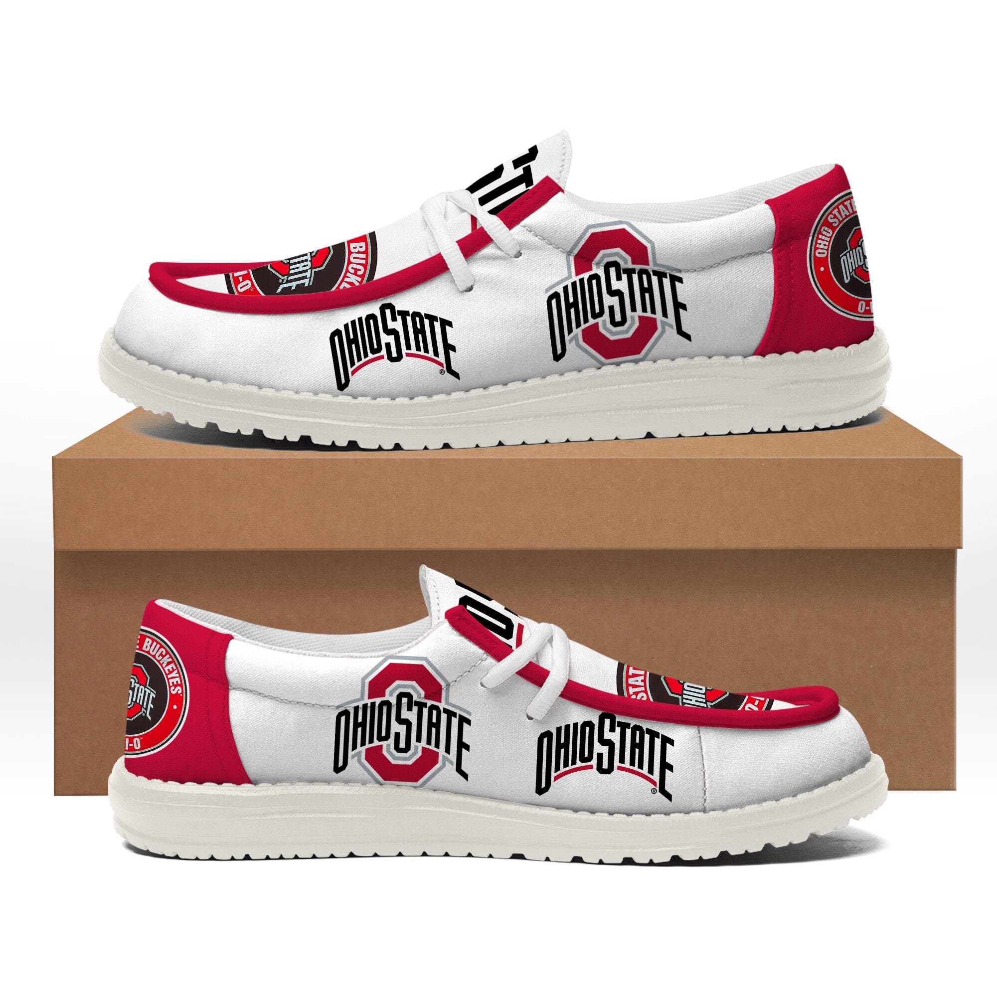 Ohio State Buckeyes Lace Up Loafers 2026