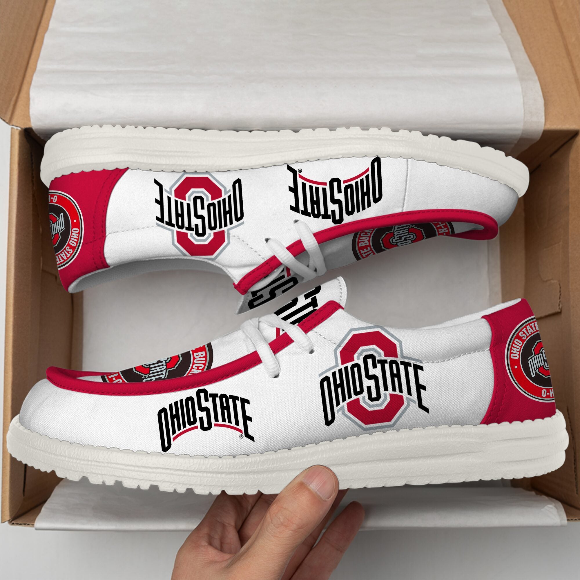 Nebraska Cornhuskers Lace Up Loafers 2026