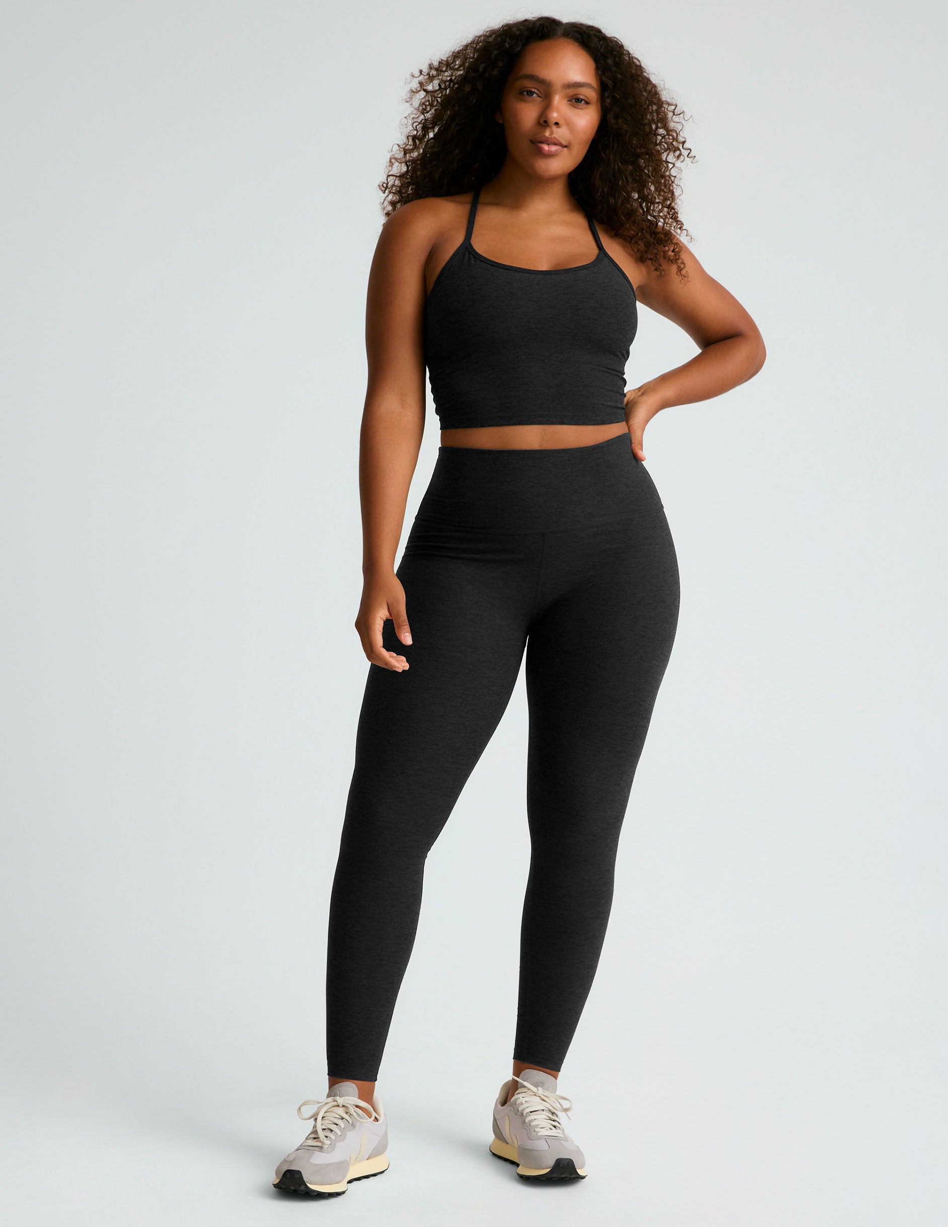 High Waisted Legging - Darkest Night